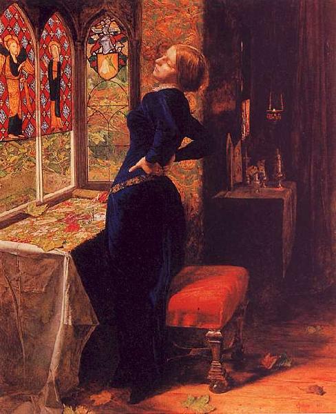 Sir John Everett Millais Mariana Germany oil painting art